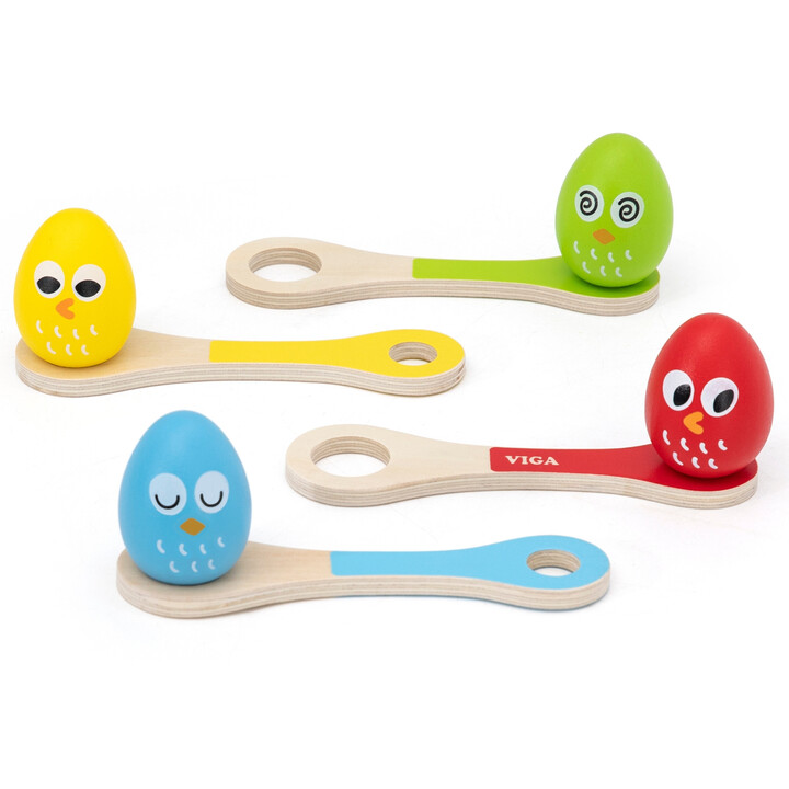 VIGA Egg on a Spoon Run for Children