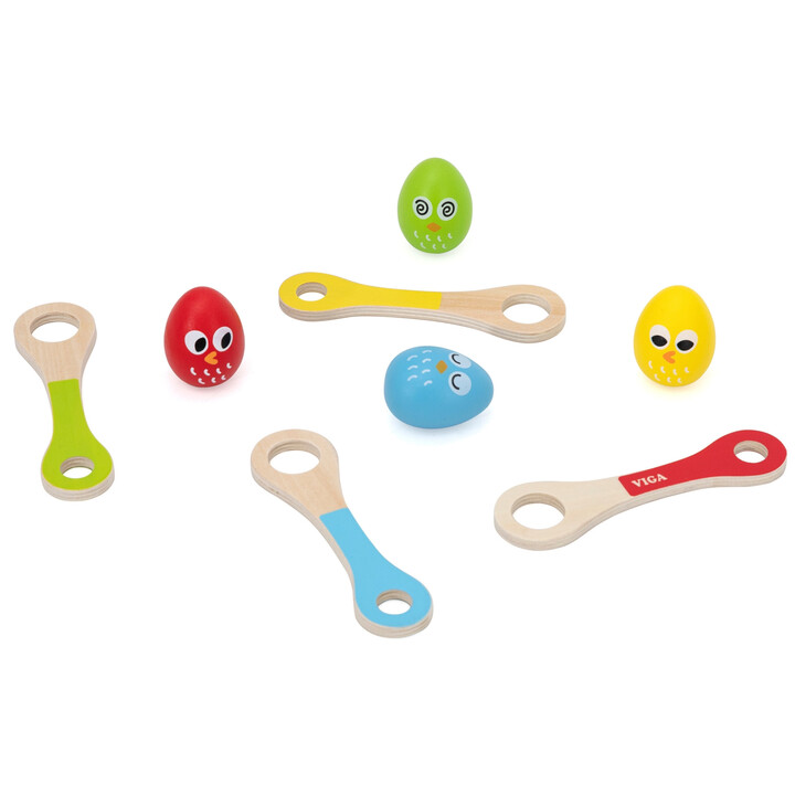 VIGA Egg on a Spoon Run for Children