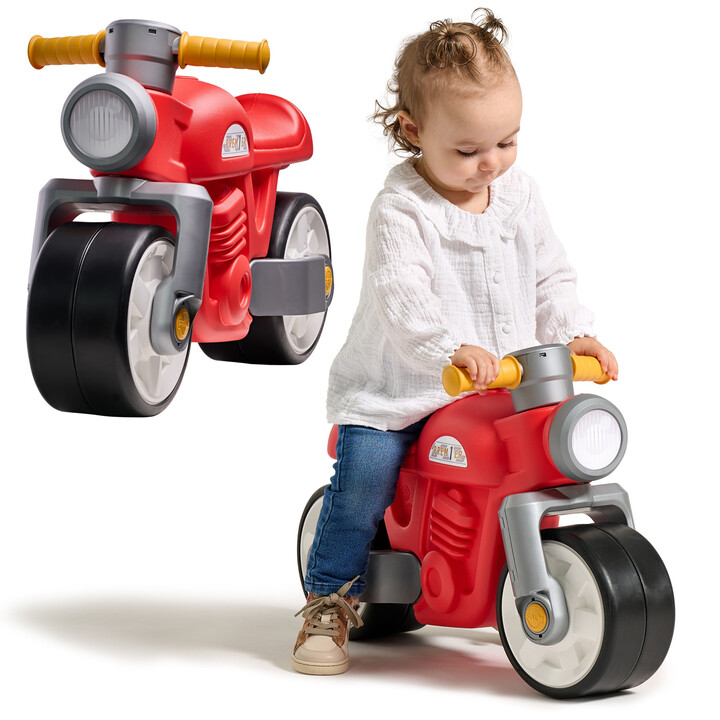FALK Ride-on Motorcycle Vintage Red 1-3 years