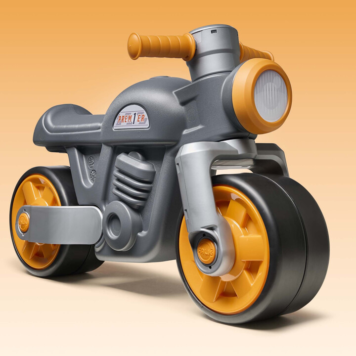 Falk Jeździk Biegowy Ciche Koła Motor Prem1er Retro Czarny1+