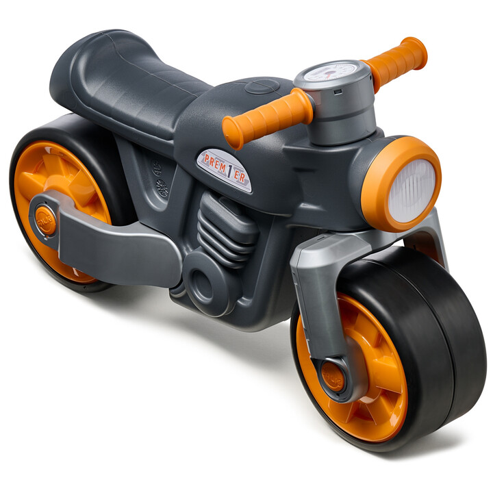 Falk Jeździk Biegowy Ciche Koła Motor Prem1er Retro Czarny1+