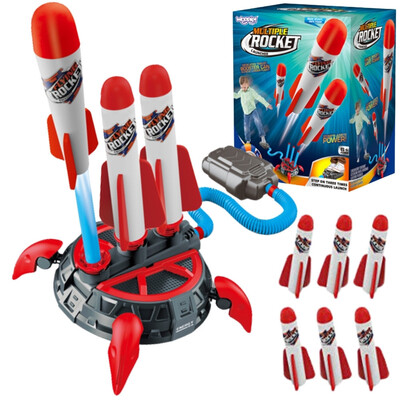 WOOPIE Foam Rocket Launcher 6 pcs.