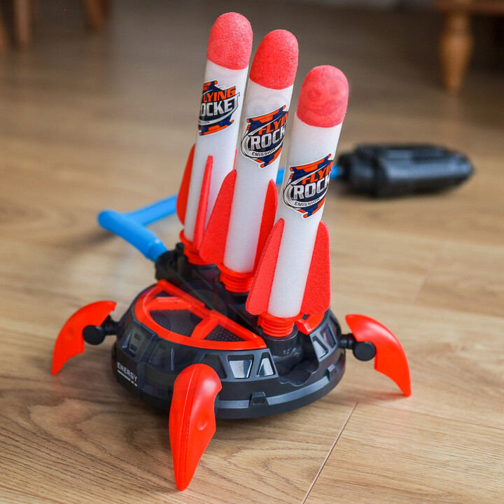 WOOPIE Foam Rocket Launcher 6 pcs.