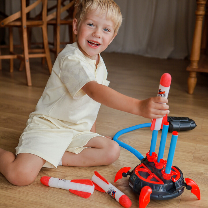 WOOPIE Foam Rocket Launcher 6 pcs.