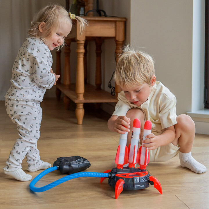 WOOPIE Foam Rocket Launcher 6 pcs.