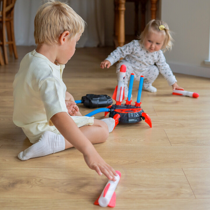 WOOPIE Foam Rocket Launcher 6 pcs.