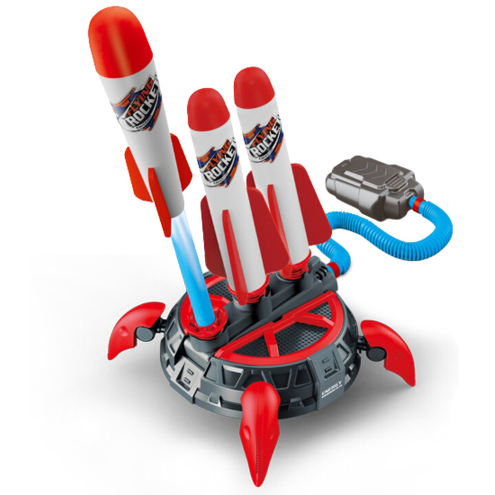 WOOPIE Foam Rocket Launcher 6 pcs.