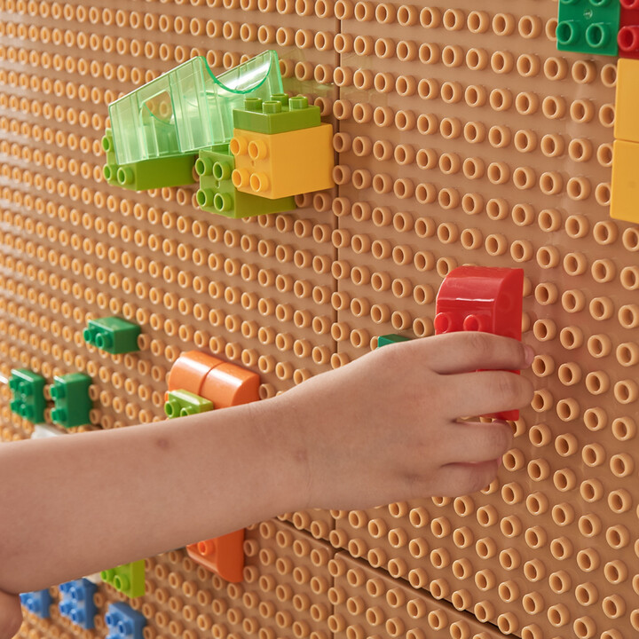 MASTERKIDZ STEM Building Block Set 135 pcs with Panel Overlay 4 pcs.