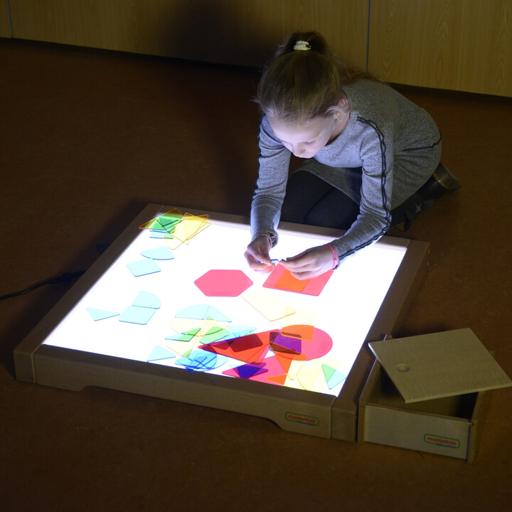 MASTERKIDZ LED Light Panel with Color Change and Remote Control + Accessories Set