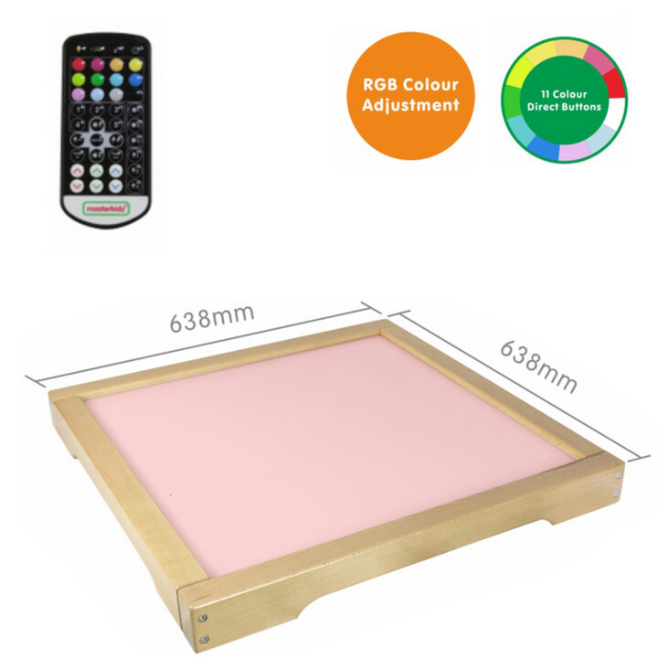 MASTERKIDZ LED Light Panel with Color Change and Remote Control + Accessories Set