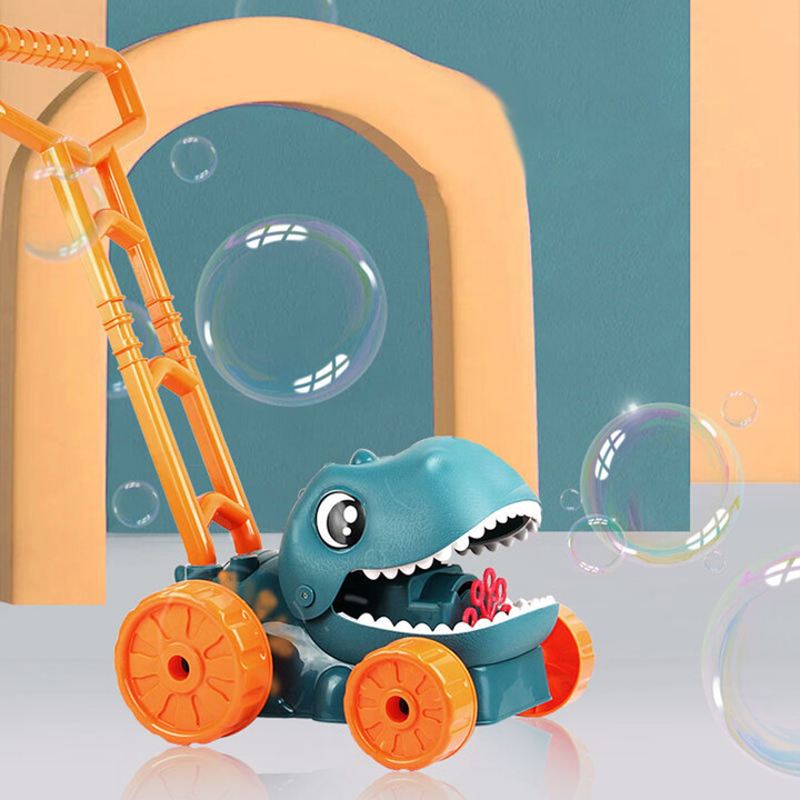 WOOPIE Dino Bubble Garden Mower Dinosaur + Liquid