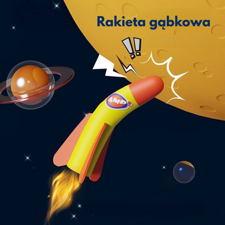 WOOPIE Podwójna Wyrzutnia Rakiet Piankowych