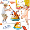 WOOPIE Automatic Jump Rope Arcade Game 2 in 1 Throw to the Bee Target