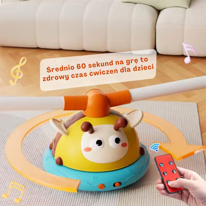 WOOPIE Automatic Jump Rope Arcade Game 2 in 1 Throw to the Bee Target