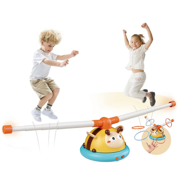 WOOPIE Automatic Jump Rope Arcade Game 2 in 1 Throw to the Bee Target