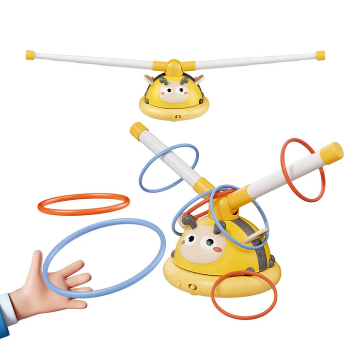 WOOPIE Automatic Jump Rope Arcade Game 2 in 1 Throw to the Bee Target