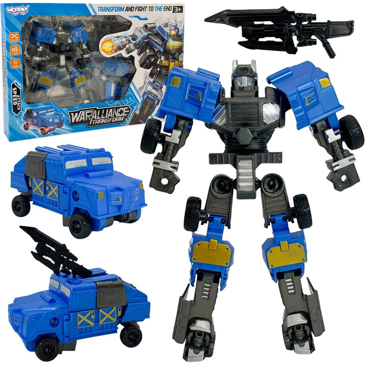 WOOPIE Robot Transformujący  w Pojazd Podwójna Siła Bojowa
