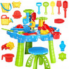 WOOPIE Water Table 2 in 1 Sandbox with Chair Aquapark with Dolphin