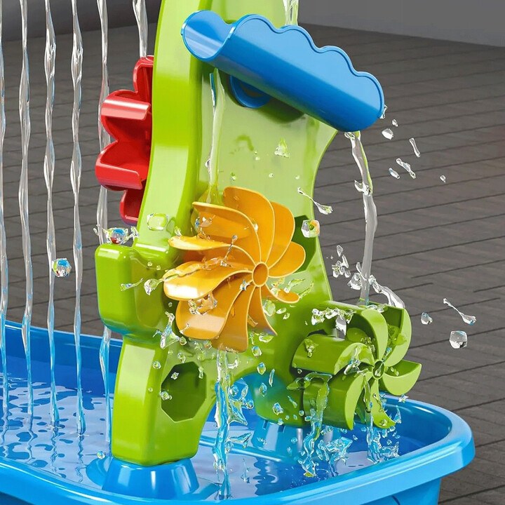 WOOPIE Huge Aquapark Water Table 6 in 1 Sandbox Waterfall Water Track 6-level Modular