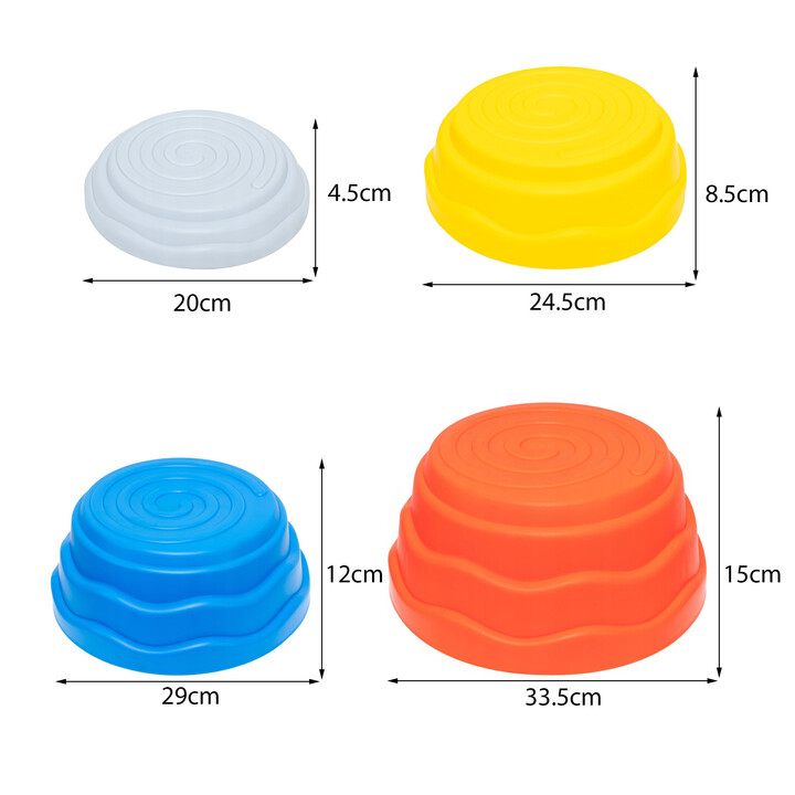 WOOPIE Balance Stones Sensory Balance Training 5 pcs