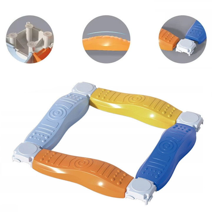 WOOPIE Balance Beam Modular Track Sensory Path Square