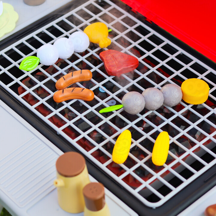 WOOPIE Grill Barbecue Garden Kitchen Interactive Pair LED Set XL 41 pcs.