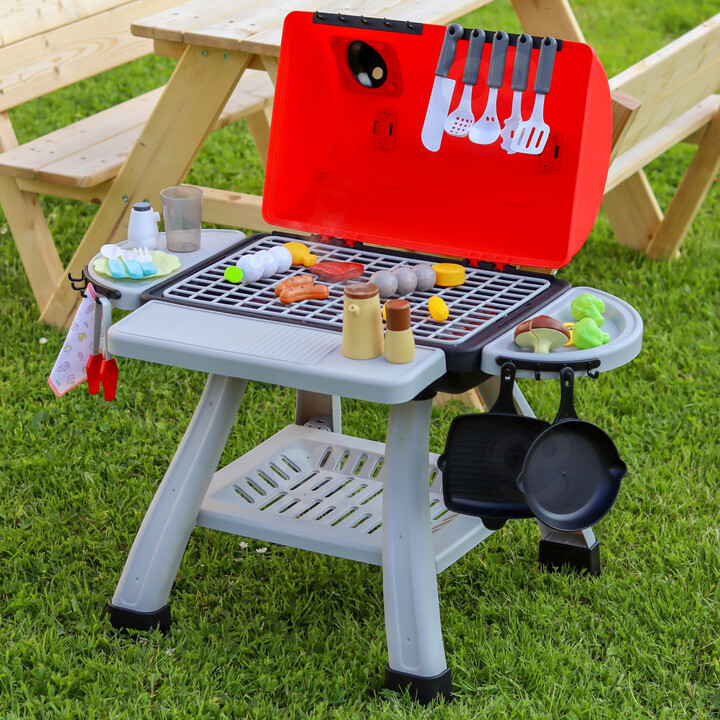WOOPIE Grill Barbecue Garden Kitchen Interactive Pair LED Set XL 41 pcs.