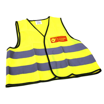 CLASSIC WORLD EDU Reflective Warning Bicycle Vest Construction Universal