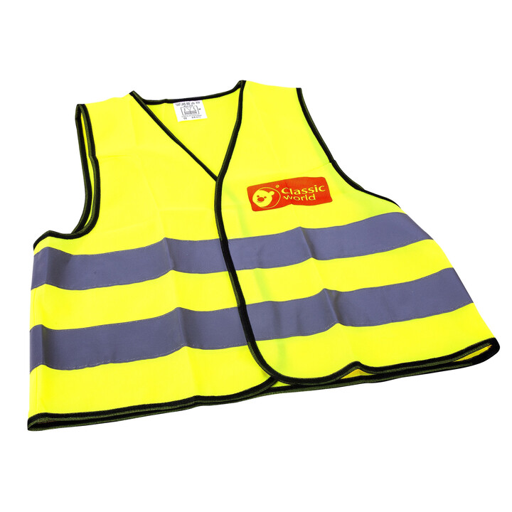 CLASSIC WORLD EDU Reflective Warning Bicycle Vest Construction Universal
