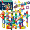 WOOPIE Magnetic Construction Blocks 3D Educational Set Ball Track 105pcs.