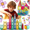 WOOPIE Magnetic Construction Blocks 3D Educational Set Castle Vehicles 110 pcs.