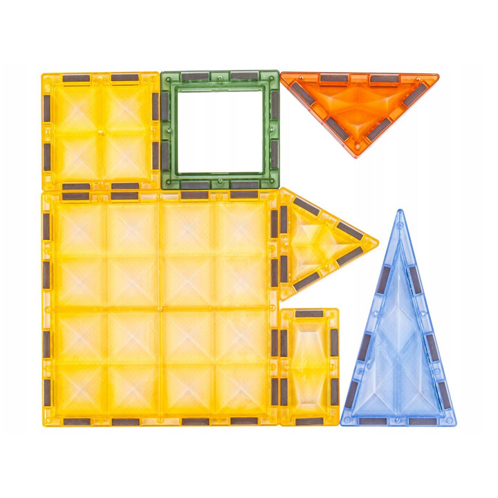 WOOPIE Magnetic Construction Blocks Glowing 3D Animal World 124pcs.