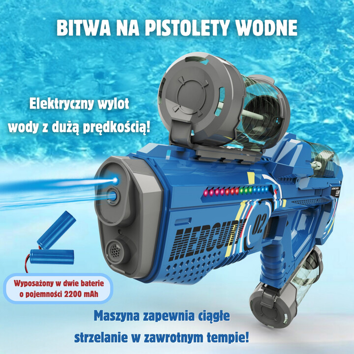 WOOPIE Electric Automatic Water Gun Mercury