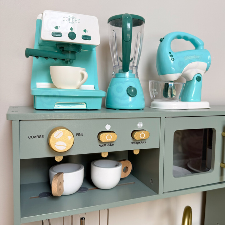 WOOPIE 3-in-1 Household Appliances Set: Coffee Maker, Mixer, Blender, Sound and Light Effects