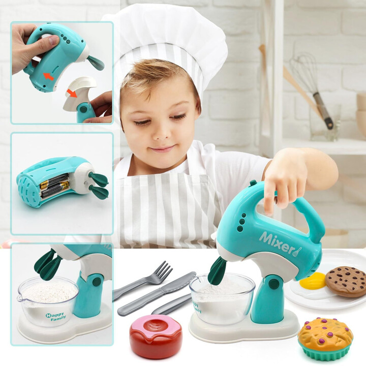 WOOPIE 3-in-1 Household Appliances Set: Coffee Maker, Mixer, Blender, Sound and Light Effects