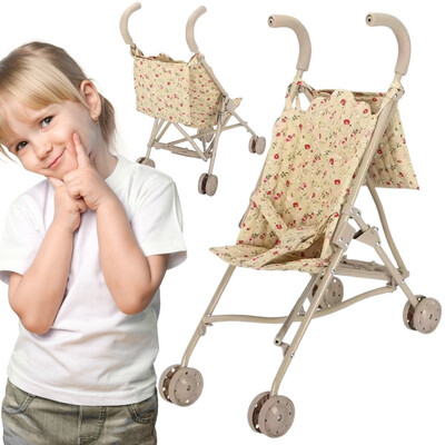WOOPIE ROYAL Vintage Rose Dolls' Pram