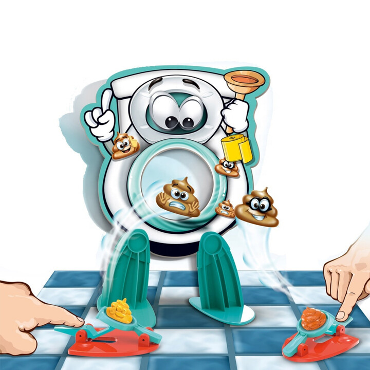 WOOPIE Family Skill Game: Shot Poop in the Toilet