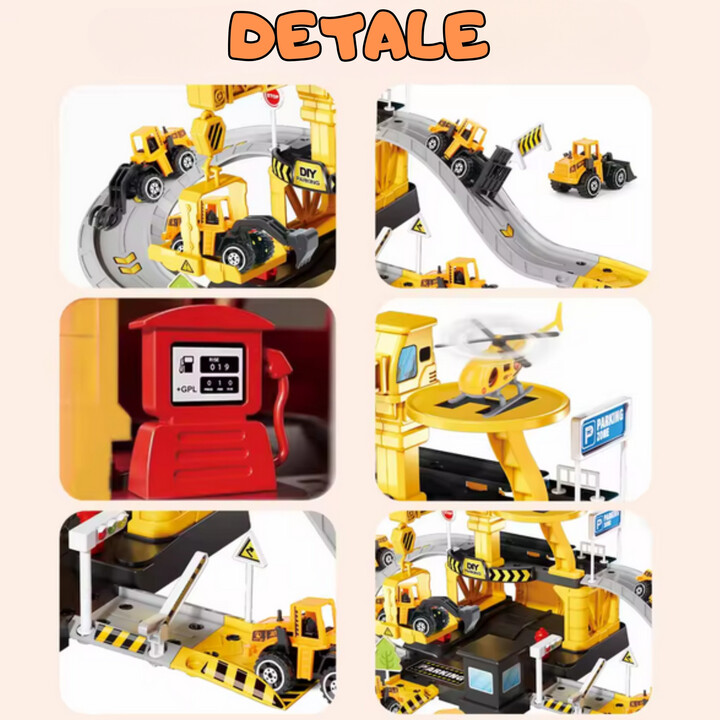 WOOPIE Garage Parking Road Works 41 pcs.
