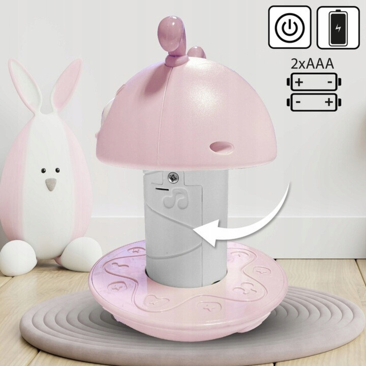 WOOPIE Baby Wanka Stand Up Sensory Toy 2 in 1 Rattle Teether Pink