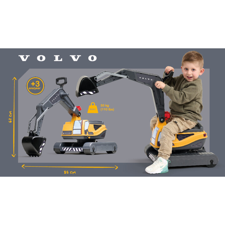 FALK Volvo Articulated Excavator Swivel Cab Shovel