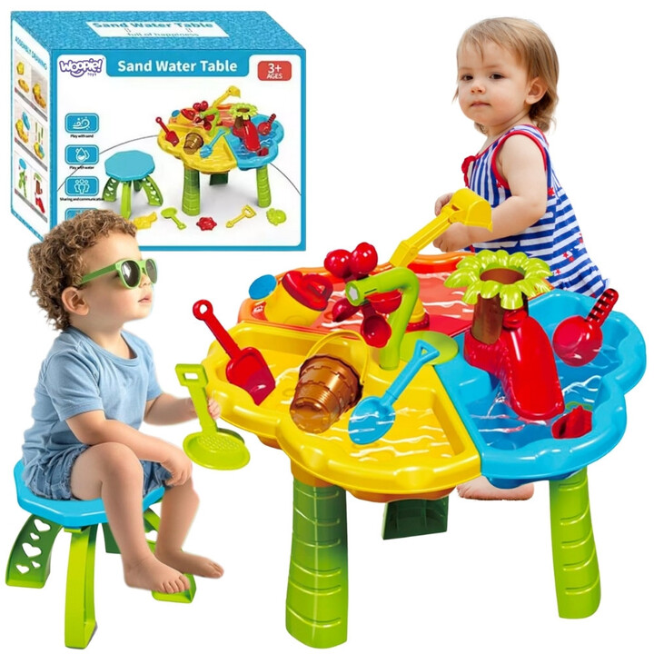 WOOPIE Water Table with Chair 2 in 1 Sandbox
