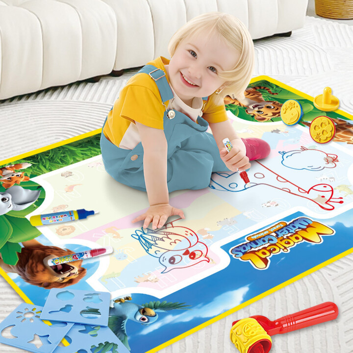 WOOPIE Safari Water Painting Mat Letters and Numbers