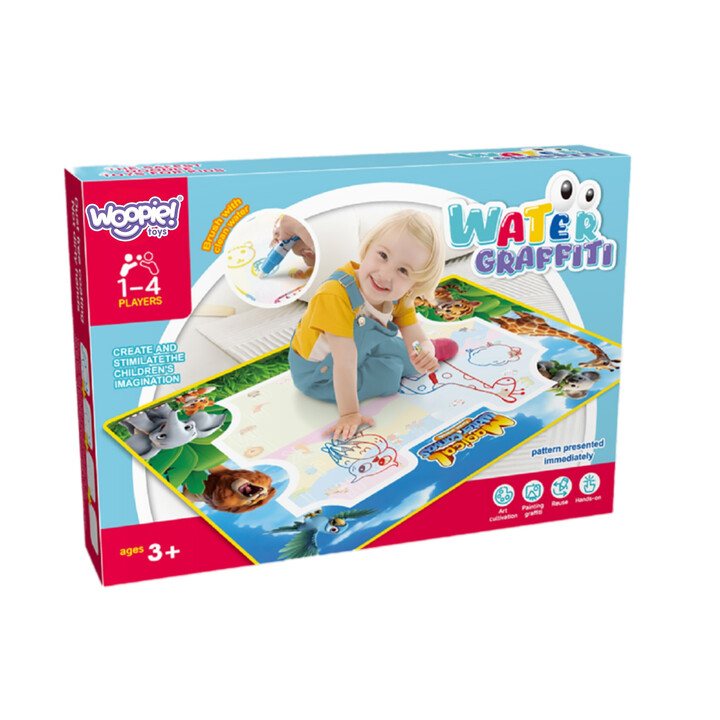 WOOPIE Safari Water Painting Mat Letters and Numbers
