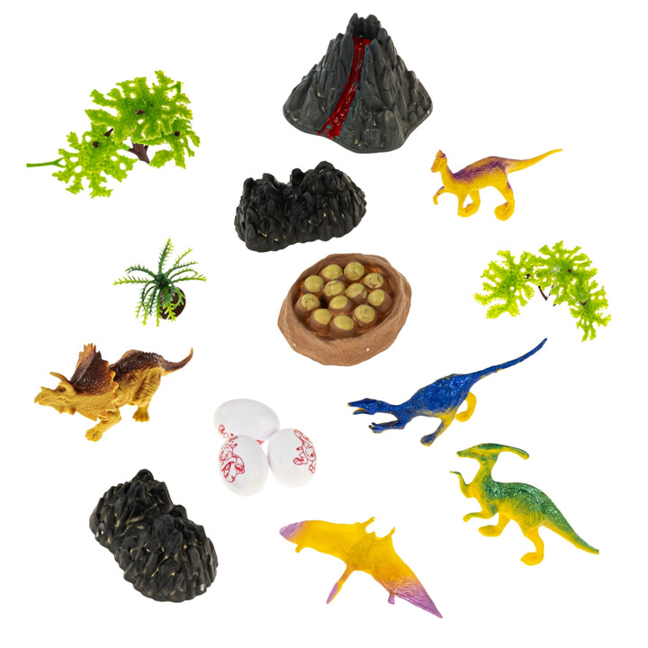 WOOPIE Walizka Dinosaur World - Edukacyjny Zestaw Odkrywcy Dinozaurów