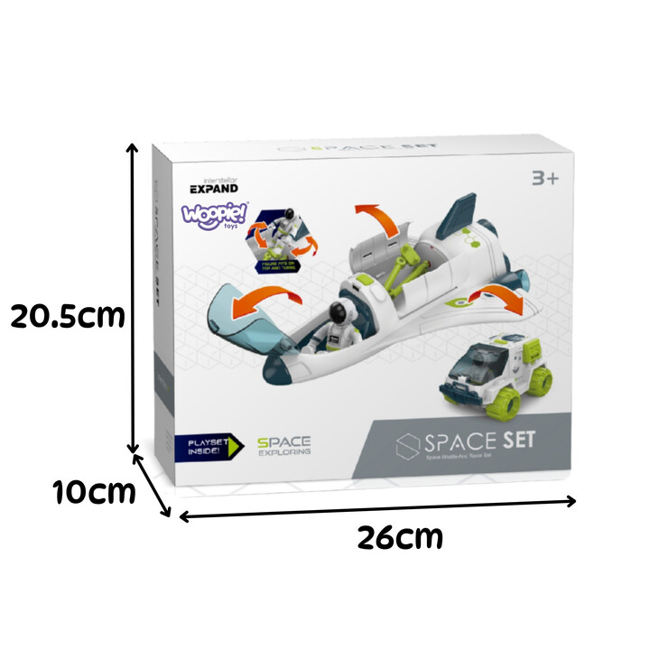 WOOPIE Space Shuttle and Rover Space Set