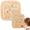 VIGA Wooden Sensory Manipulation Board Gravitational Flow
