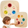 VIGA Wooden Sensory Manipulative Board for Mixing Colors