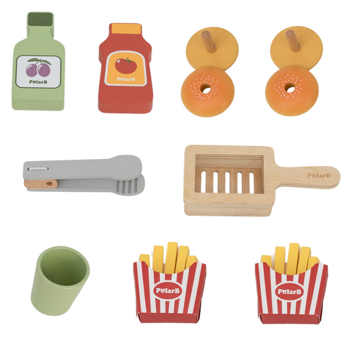 VIGA Mini Hamburger Shop – Creative Role Play