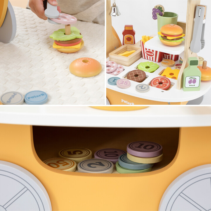 VIGA Mini Hamburger Shop – Creative Role Play