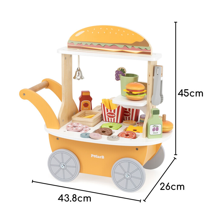 VIGA Mini Hamburger Shop – Creative Role Play